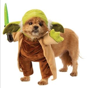 Yoda dog costume size medium